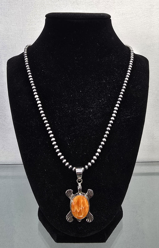 Spiny Oyster Turtle Necklace