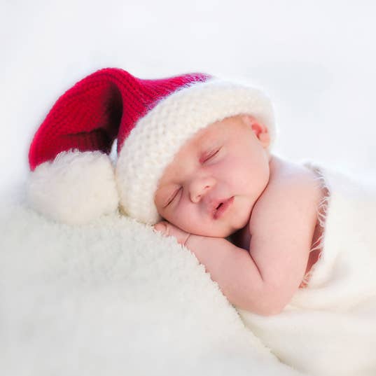 Santa Beanie Hat Baby & Kids: L (2-6 Years)