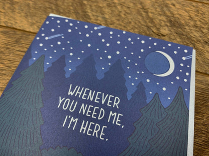 Howling Wolves Card