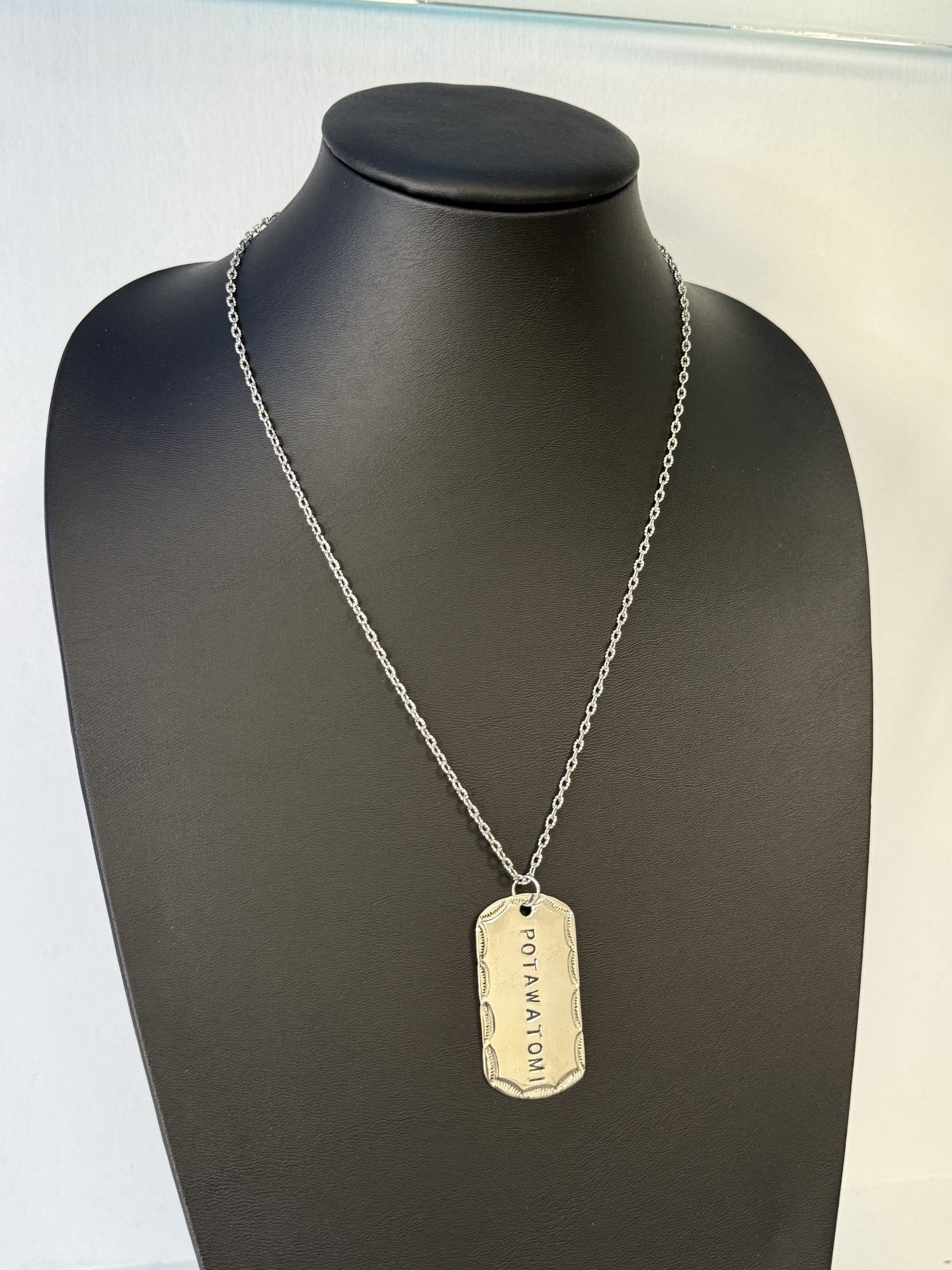 Tribal Dog Tag Necklaces