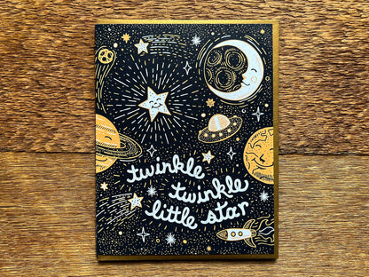 Twinkle Baby Card