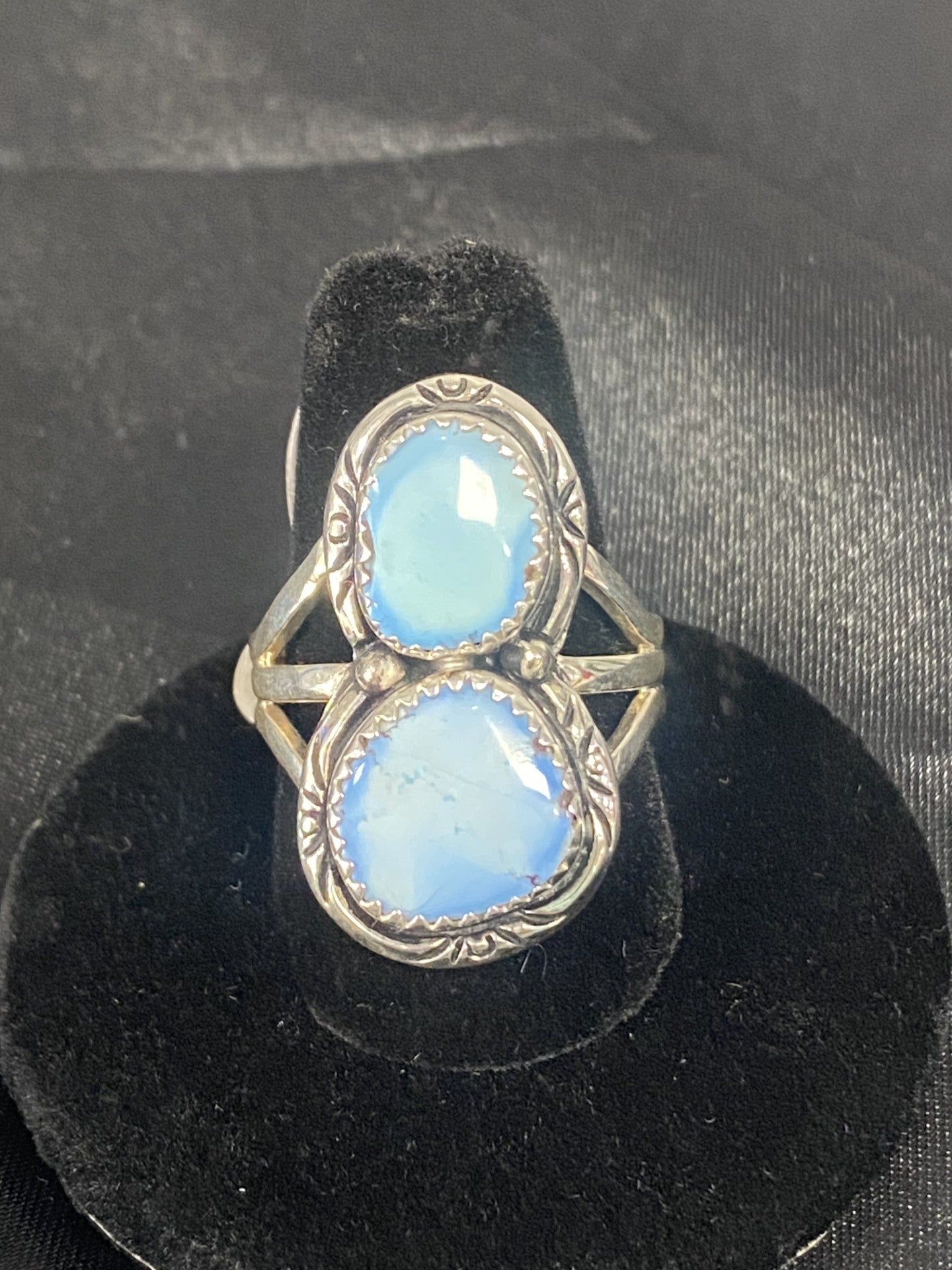 Golden Hills Turquoise & Sterling Silver Ladies Ring
