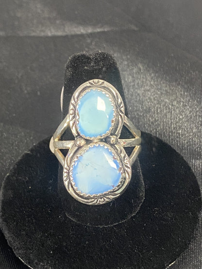 Golden Hills Turquoise & Sterling Silver Ladies Ring