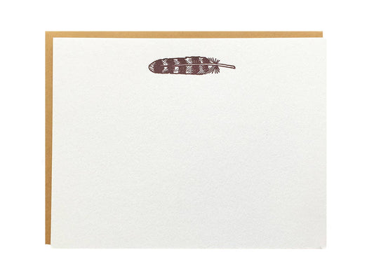 Feather Flat Notes (Boxed Set of 8)