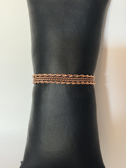 Twisted Copper Bracelet