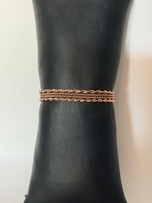 Twisted Copper Bracelet