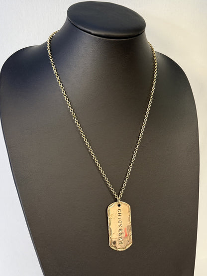 Tribal Dog Tag Necklaces