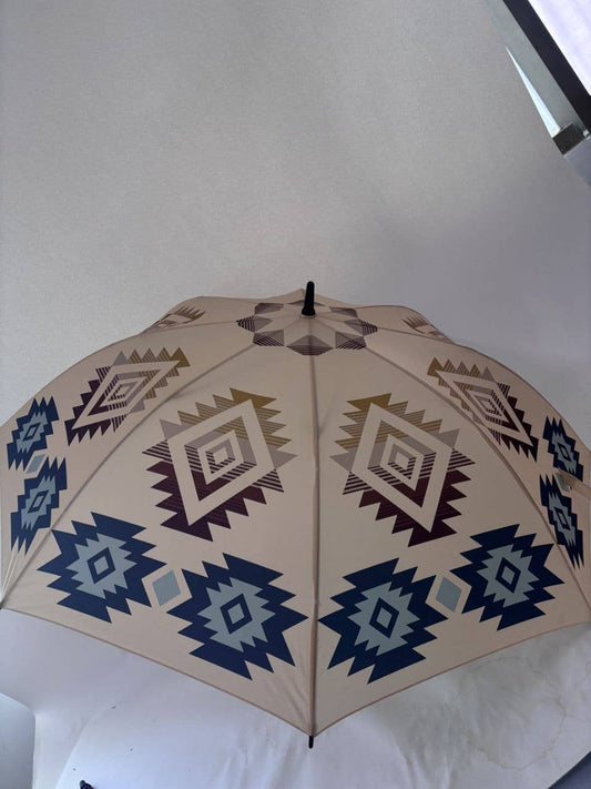Umbrella-Cream/Navy Blue