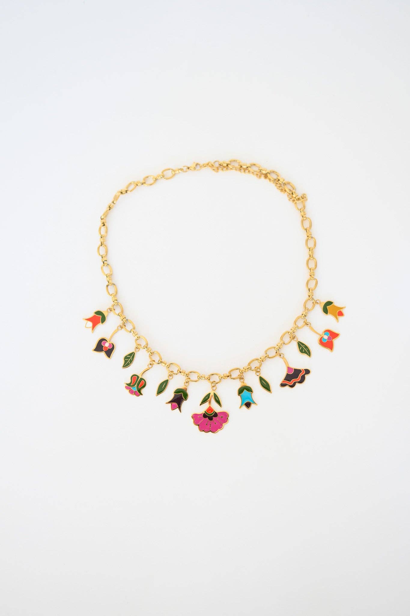 Floral Bloom Charm Bracelet