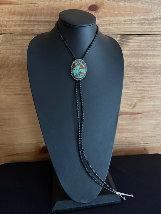 Turquoise/Sterling Silver Bolo Tie