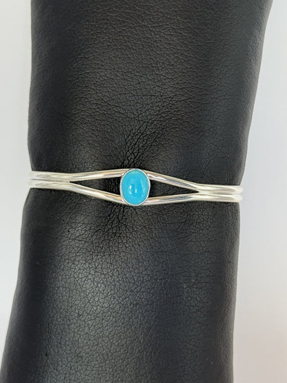 Turquoise & Sterling Silver Bracelet