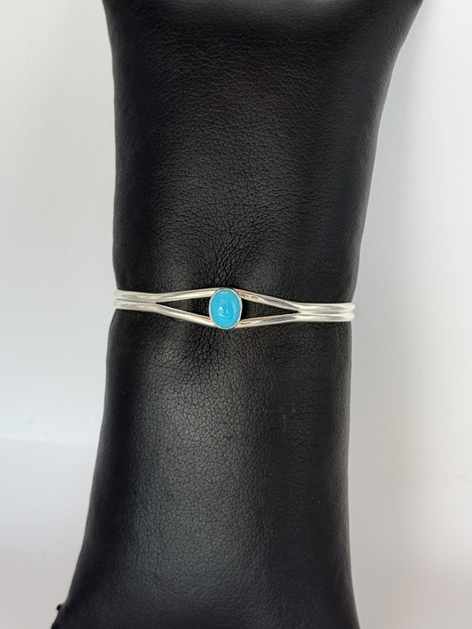 Turquoise & Sterling Silver Bracelet
