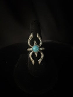 Turquoise/Sterling Silver Ring (Size 9 1/2)