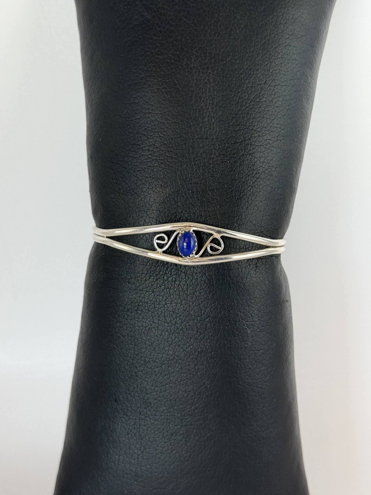 Lapis Lazuli & Sterling Silver Bracelet