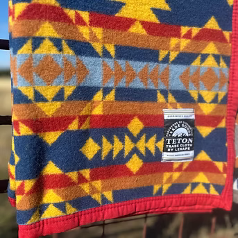 Teton Honor Blanket- Navy