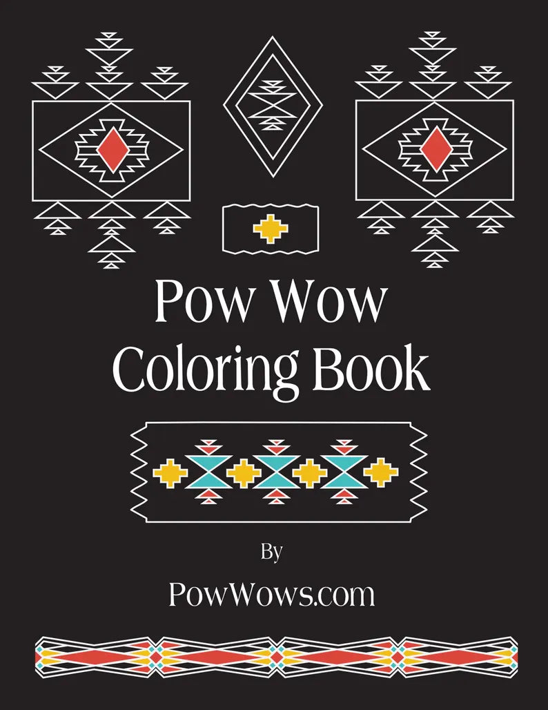 Pow Wow Coloring Book