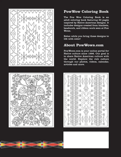 Pow Wow Coloring Book