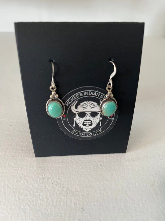 Silver and Turquoise Earrings