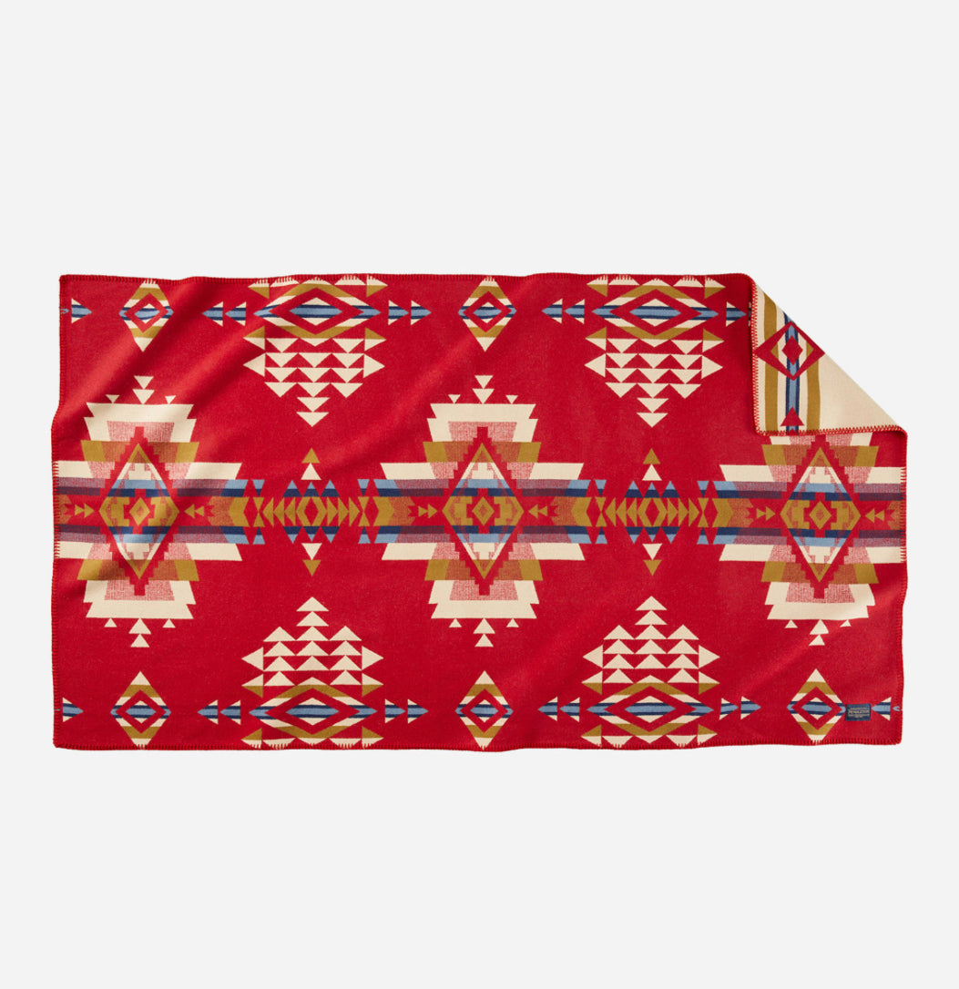 Pendleton Saddle Blanket Rock Point Scarlet