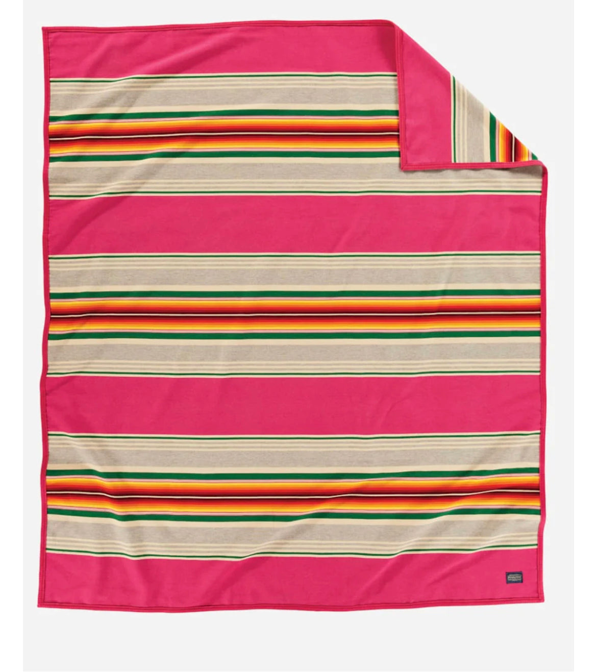 Pendleton Serape Robe Blanket Cherry