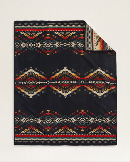 Pendleton Jacquard Unnapped Robe Blanket Bridge Creek