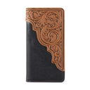 MW Mens Floral wallet Blk