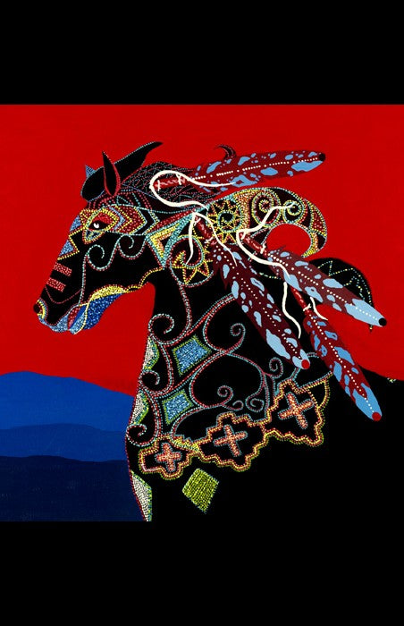 Traci Rabbit Art Tile 4.25"x4.25" - Imagine