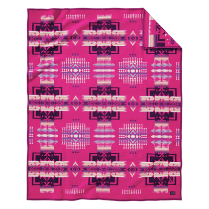 Pendleton Chief Joseph Jaquard Robe; Cherry