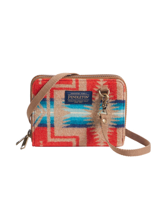 Pendleton Crossbody Organizer; Harding Red