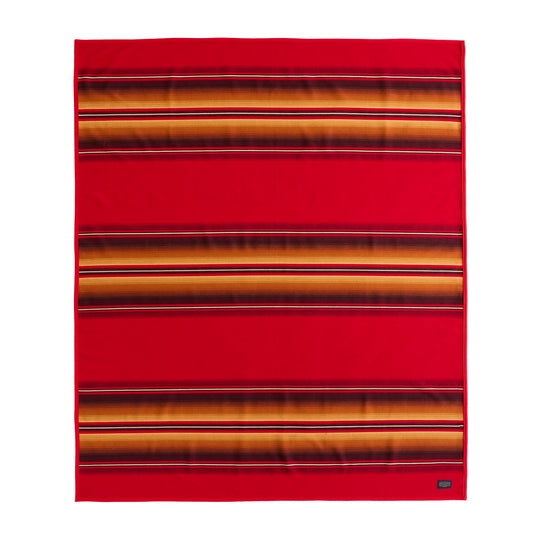 Serape Robe Scarlet