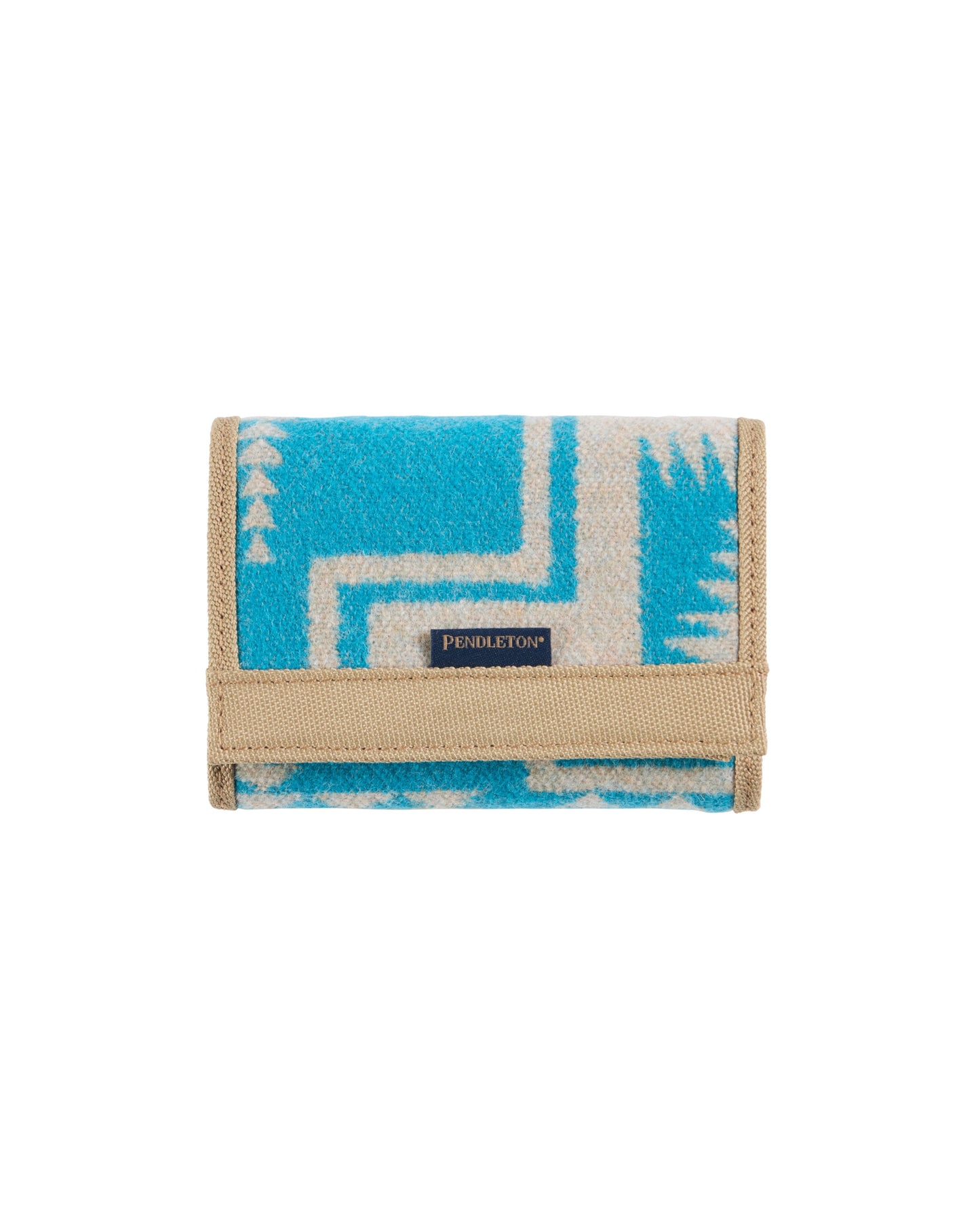 Pendleton Trifold Wallet; Harding Turquoise