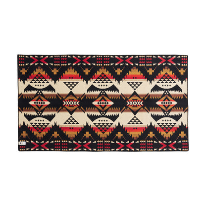 Pendleton Jacquard Saddle Blanket; Nehalem Black