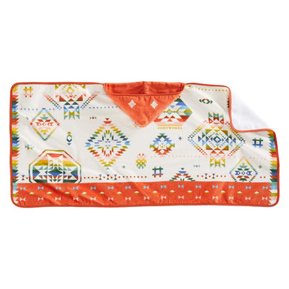 Printed Hooded Baby Towel Wild Blooms