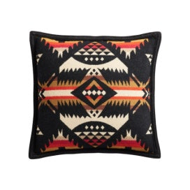 Pendleton Throw Pillow-Nehalem Black