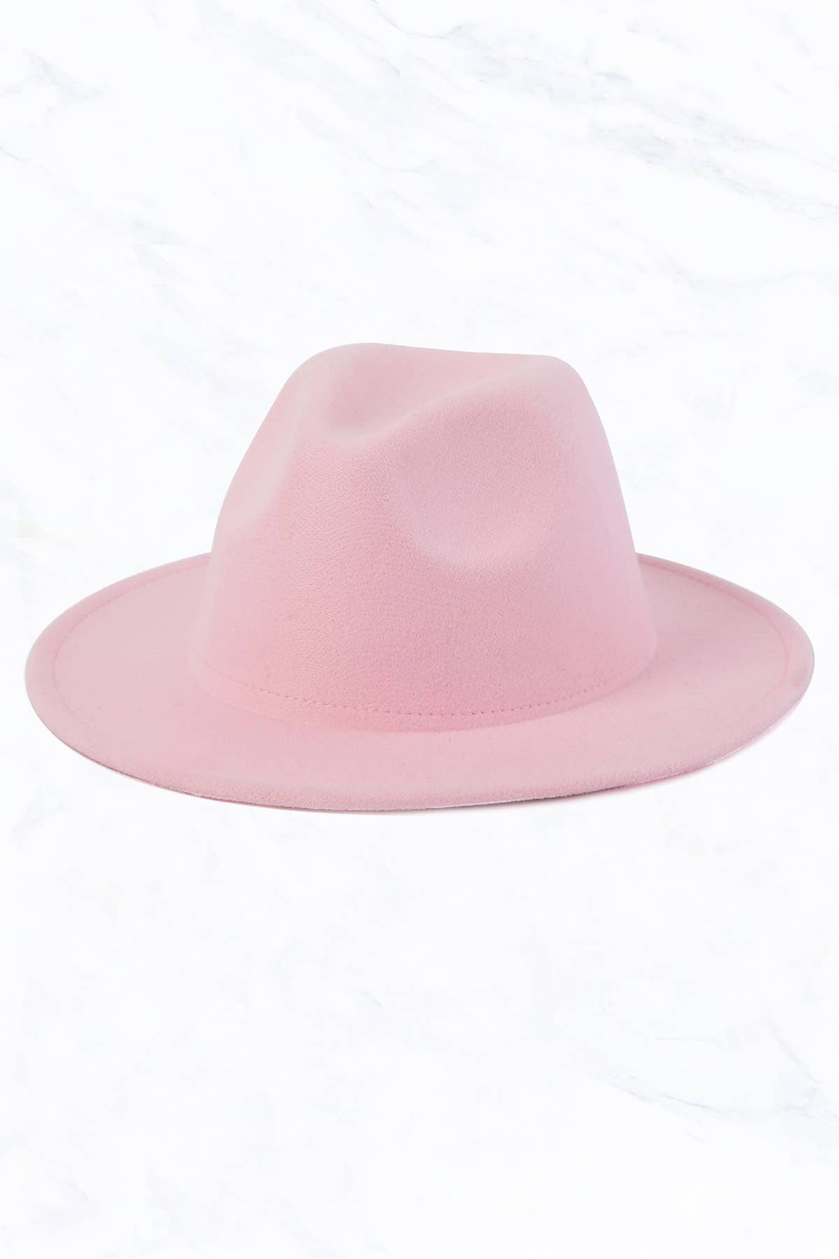 Retro Flat Fedora Hat