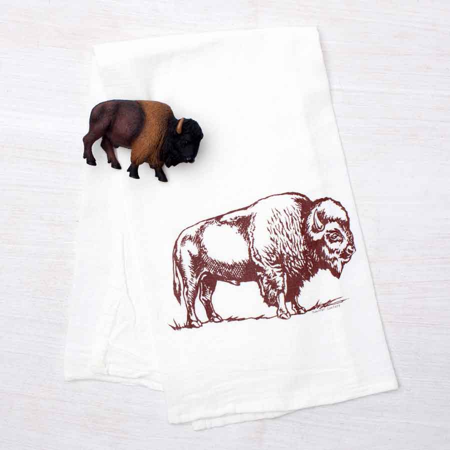 Bison Flour Sack Kitchen Towel