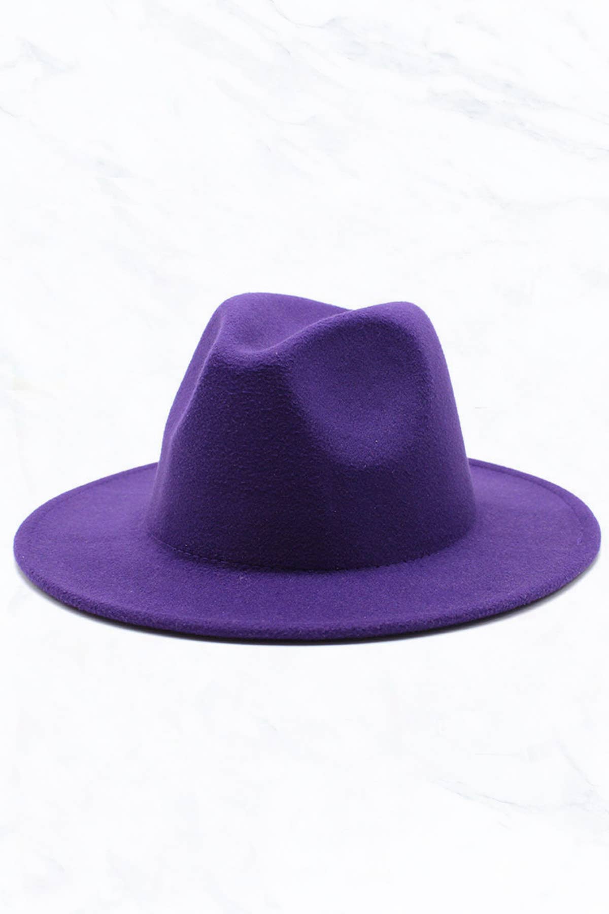 Retro Flat Fedora Hat