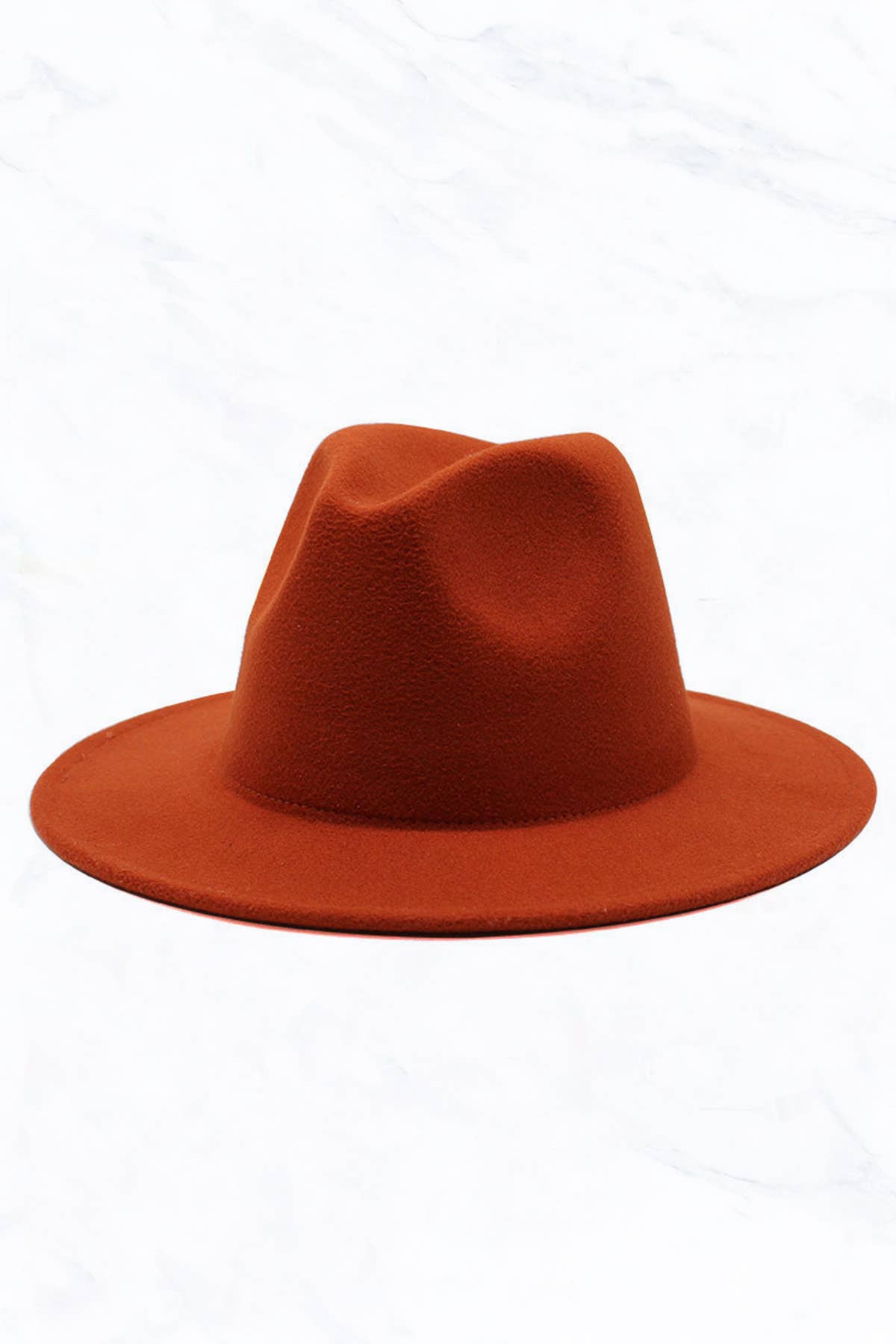 Retro Flat Fedora Hat