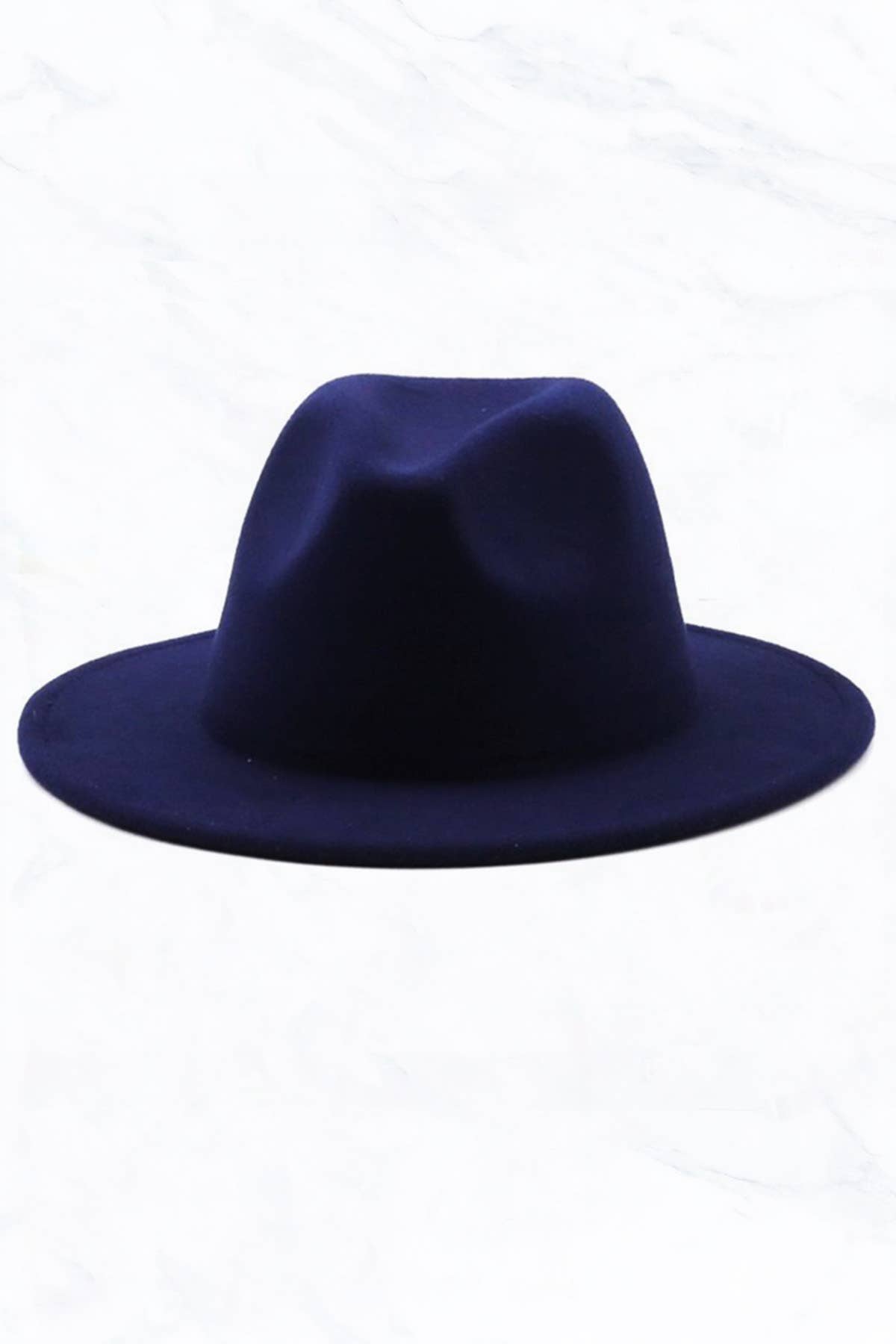 Retro Flat Fedora Hat