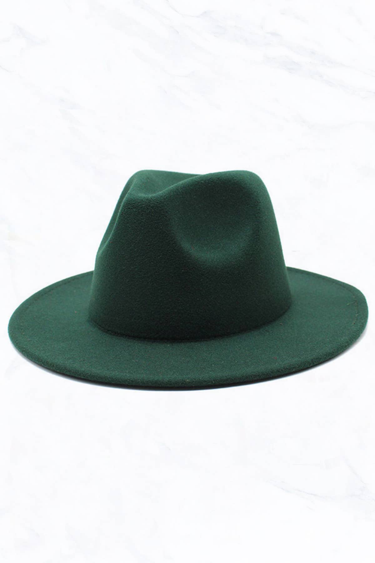 Retro Flat Fedora Hat