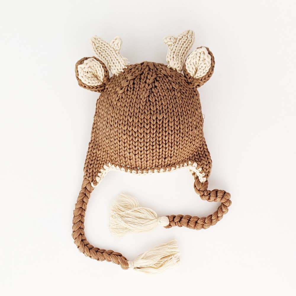 Buck Beanie Hat: M (6-24 Months)